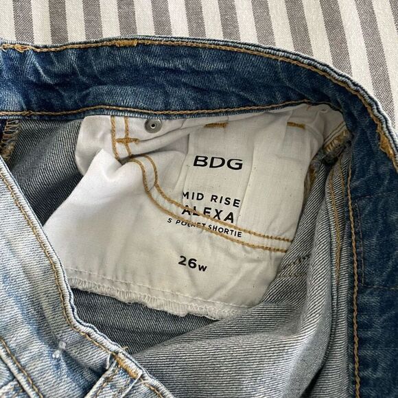 Urban Outfitters BDG Mid Rise Alexa Shorts Size 26 - Picture 4 of 5